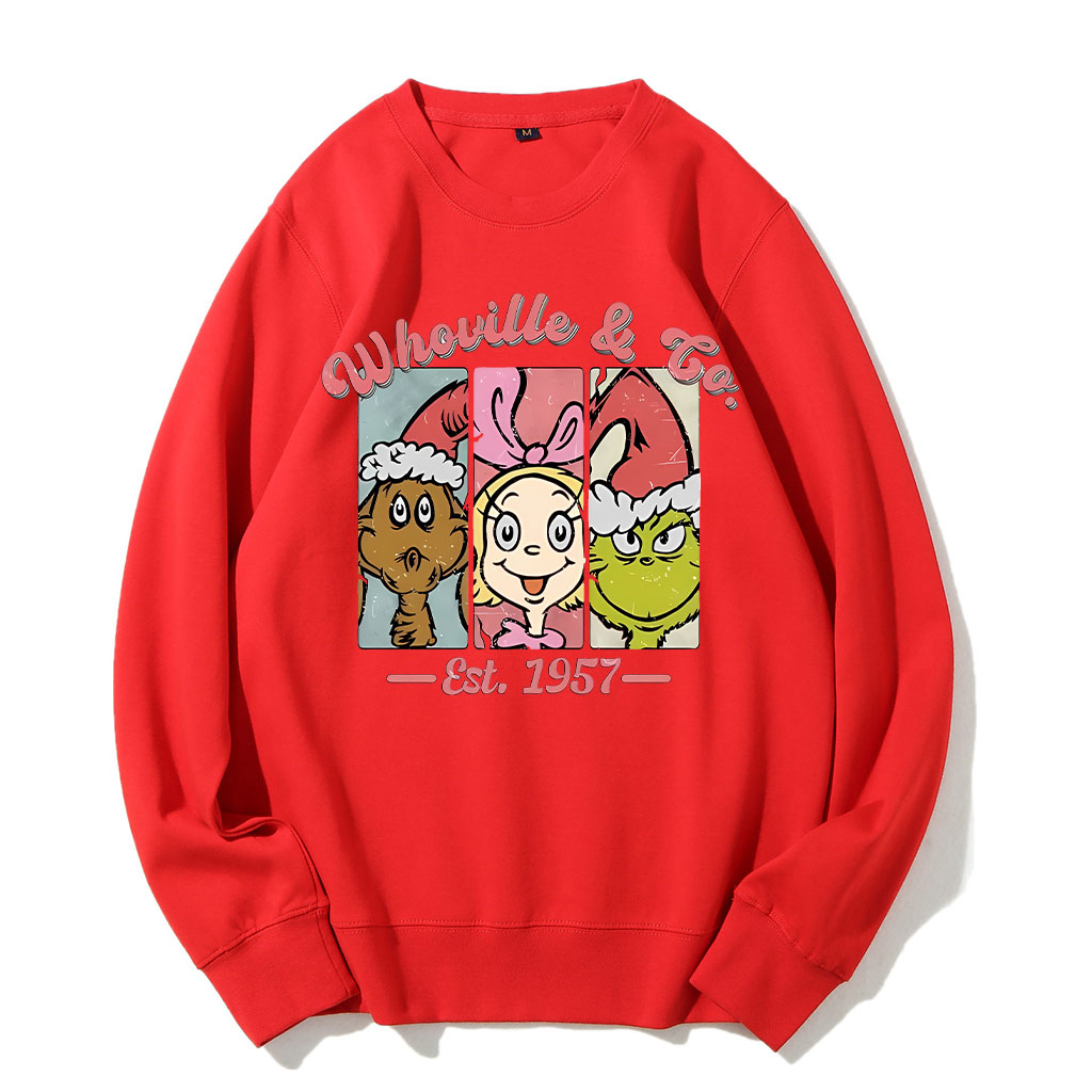 Whoville & Co Est 1957 Grinch Sweatshirt