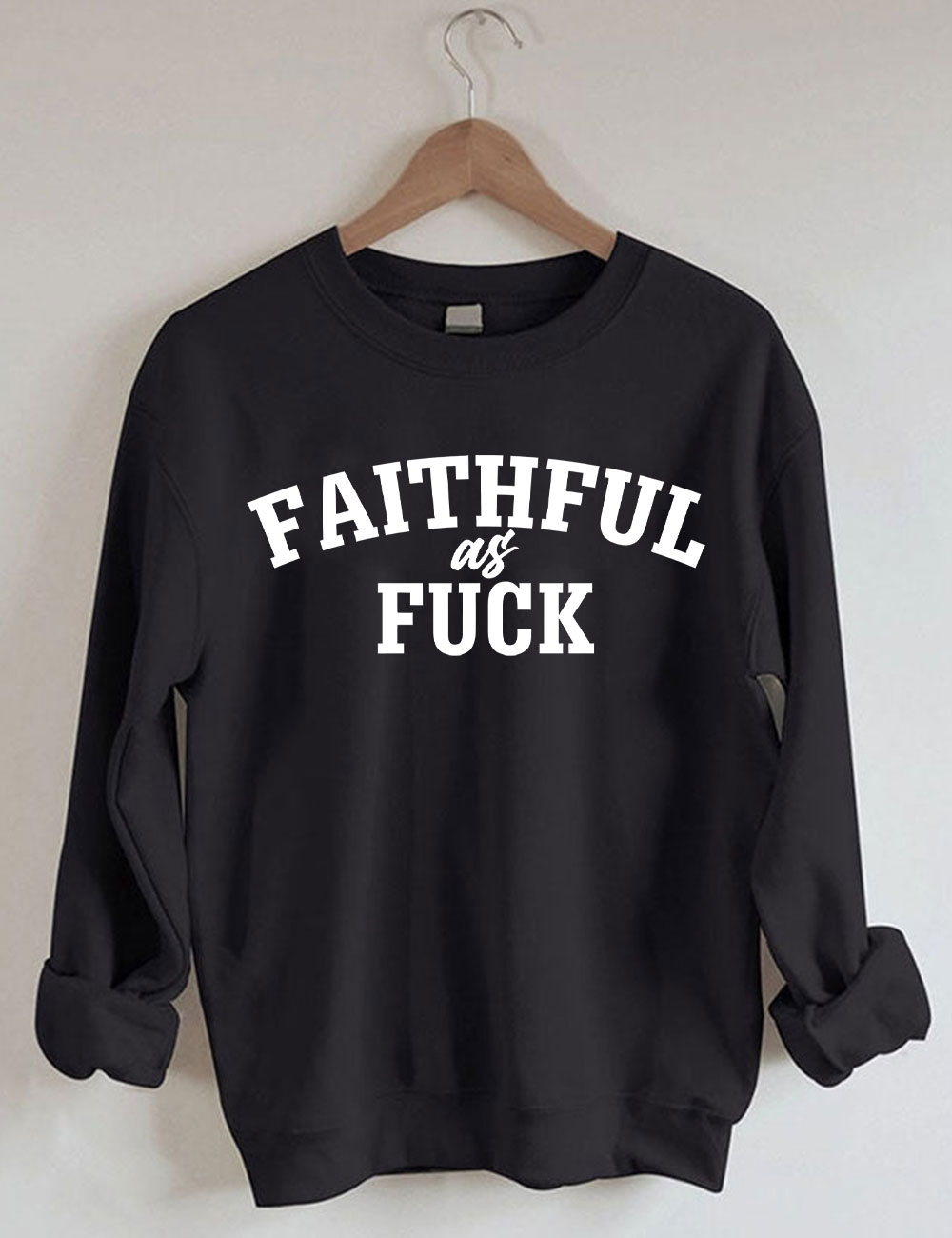 Faithful As F*CK Niner Gang Football Sweatshirt