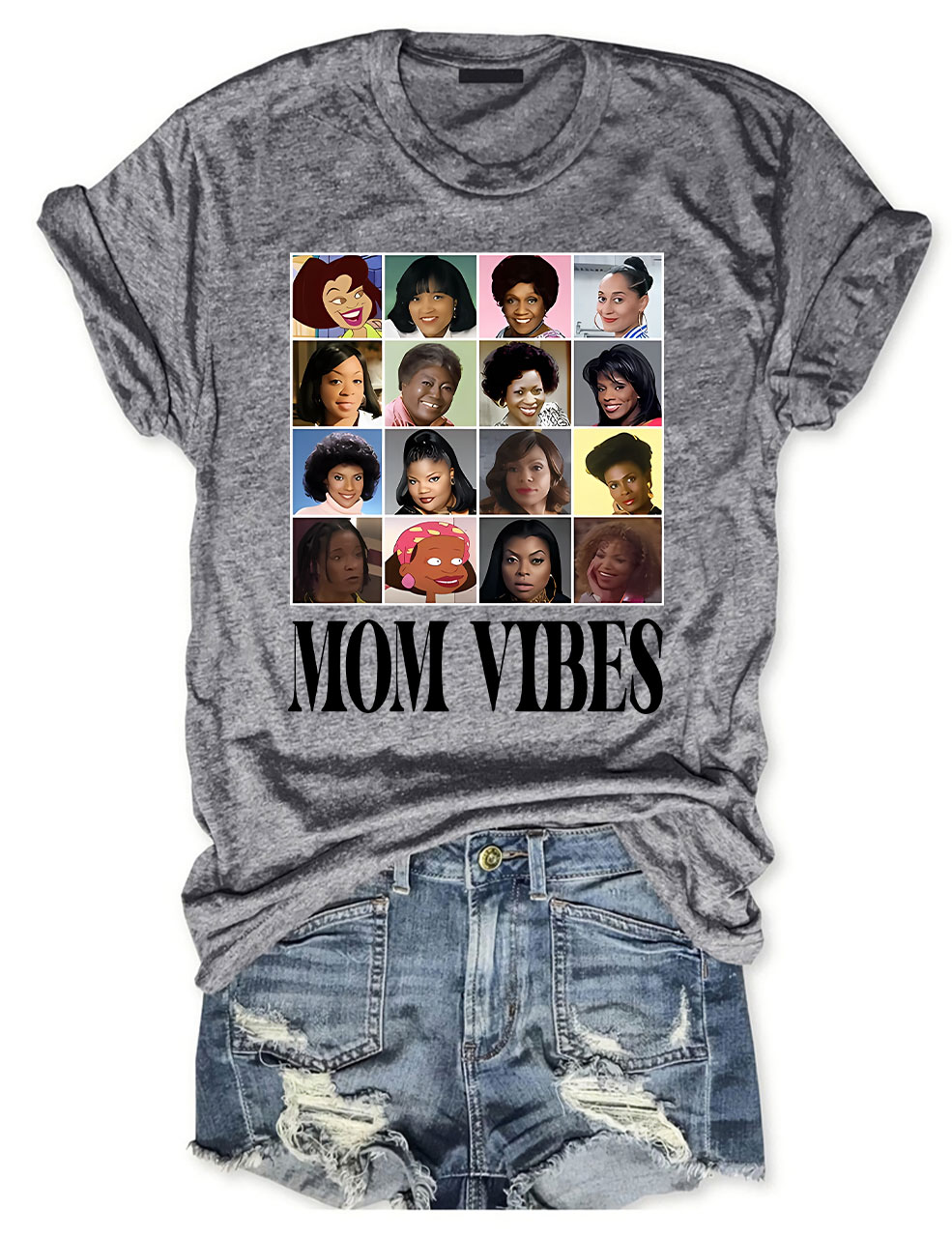 Retro 90��s Mom Vibes T-shirt