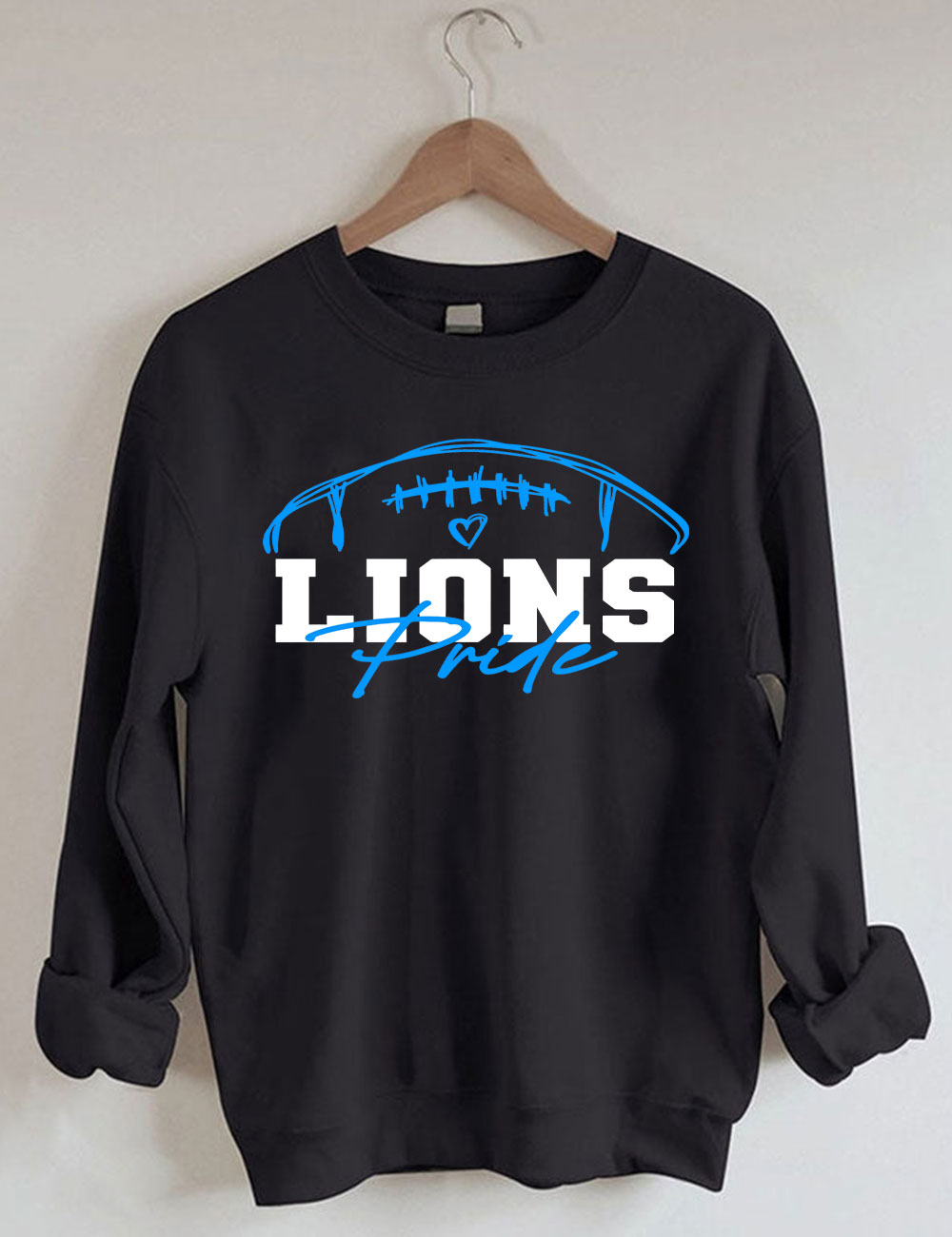 Vintage Detroit Football Sweatshirt