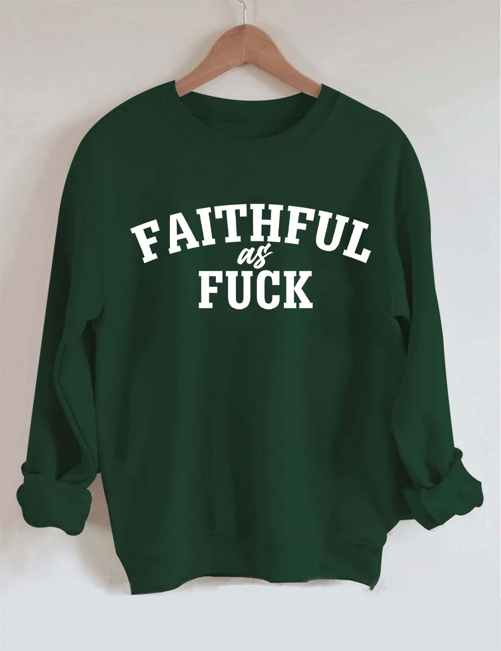 Faithful As F*CK Niner Gang Football Sweatshirt