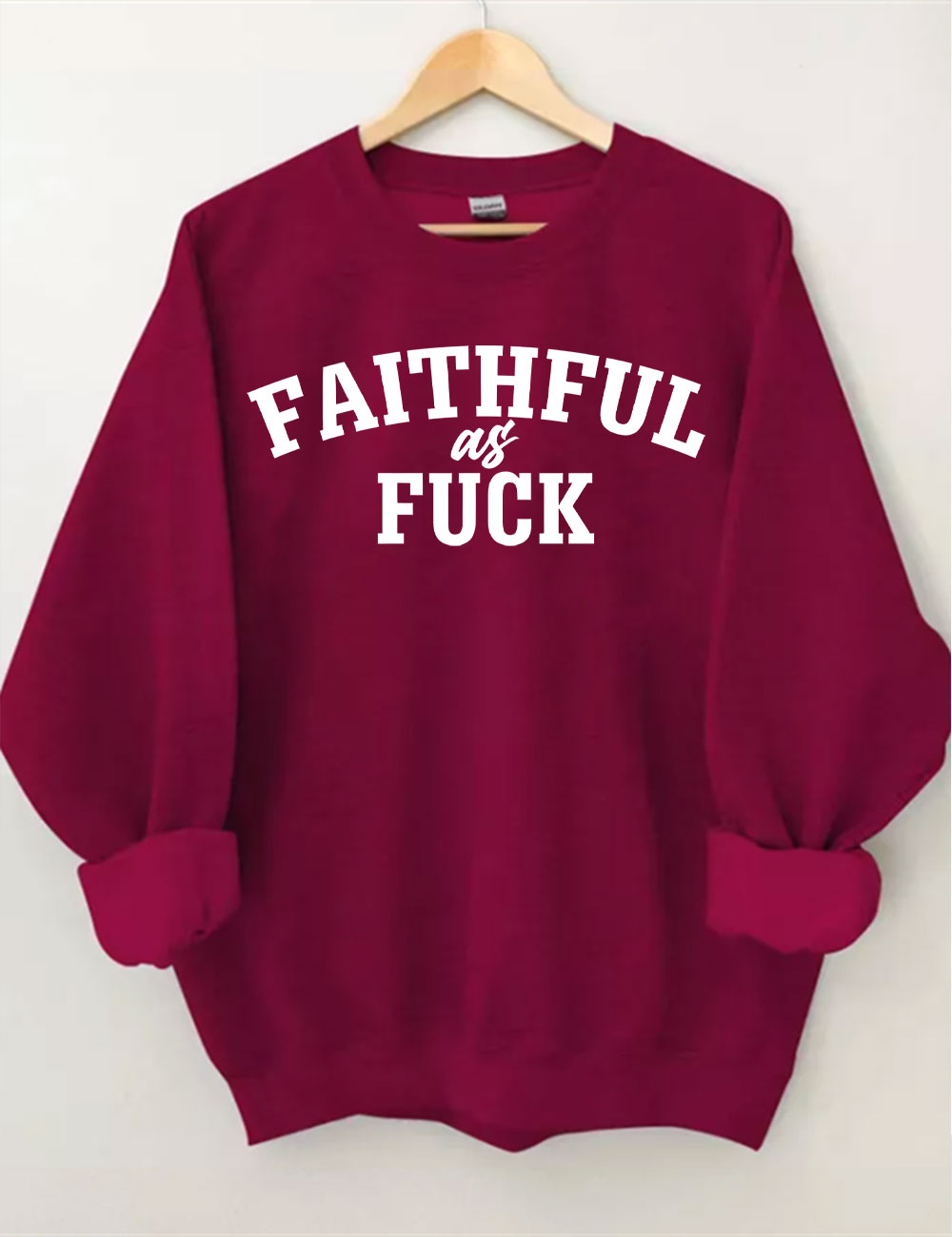 Faithful As F*CK Niner Gang Football Sweatshirt
