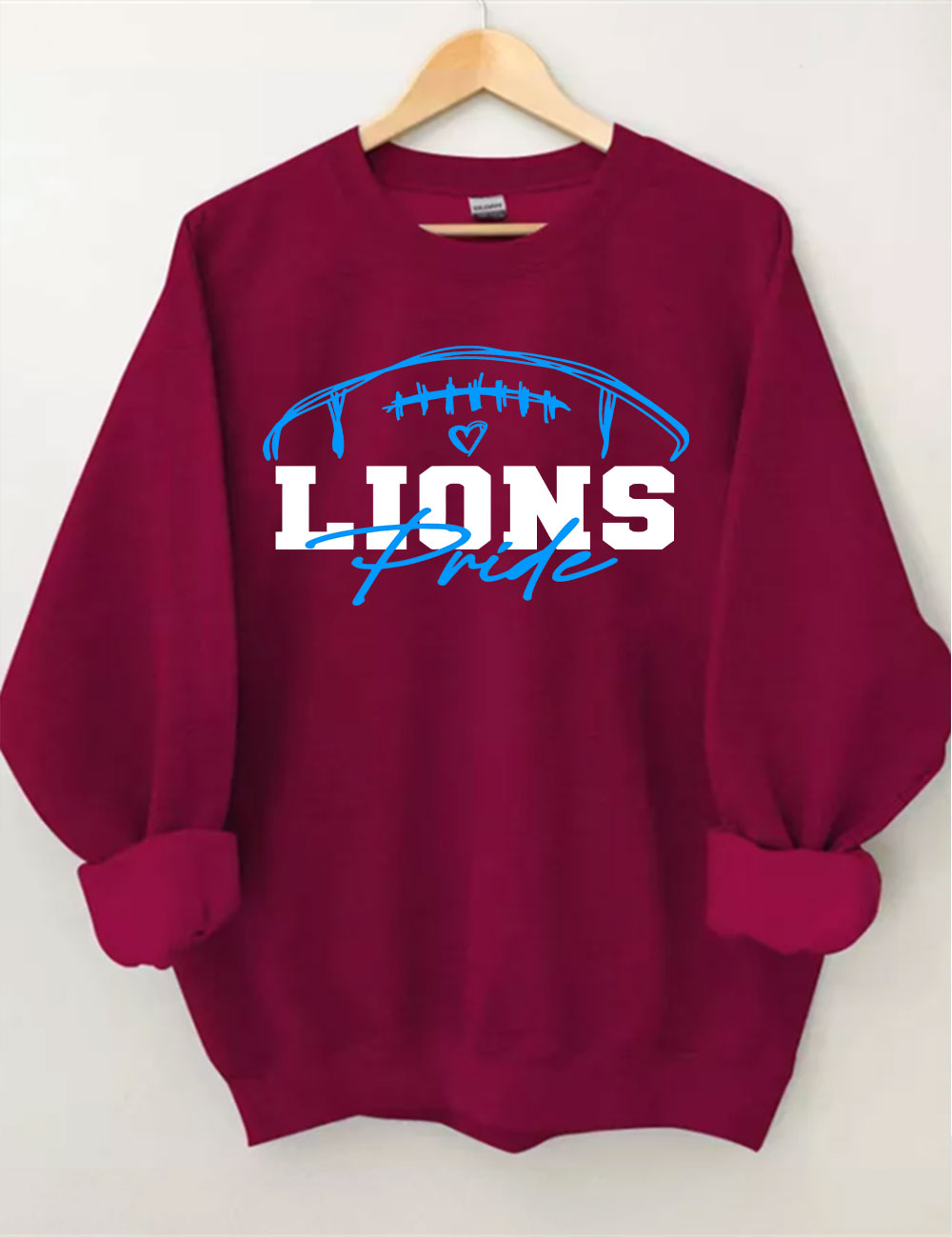 Vintage Detroit Football Sweatshirt