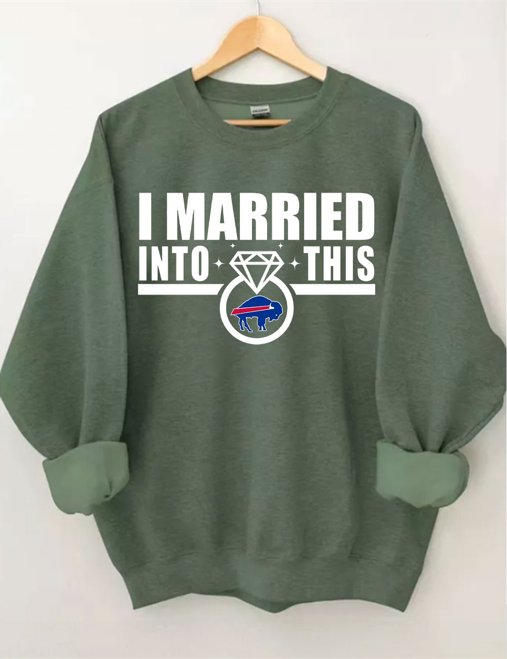 I Married Into This Bills Sweatshirt