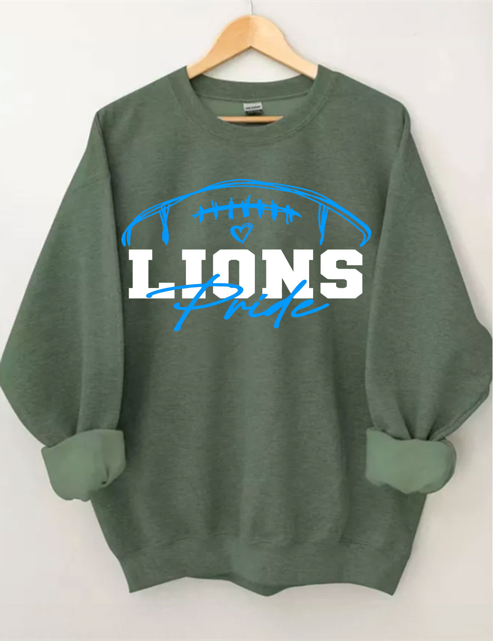 Vintage Detroit Football Sweatshirt