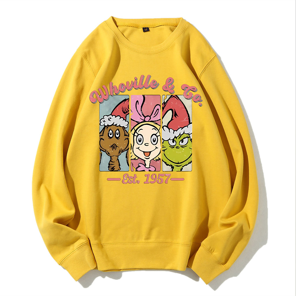 Whoville & Co Est 1957 Grinch Sweatshirt