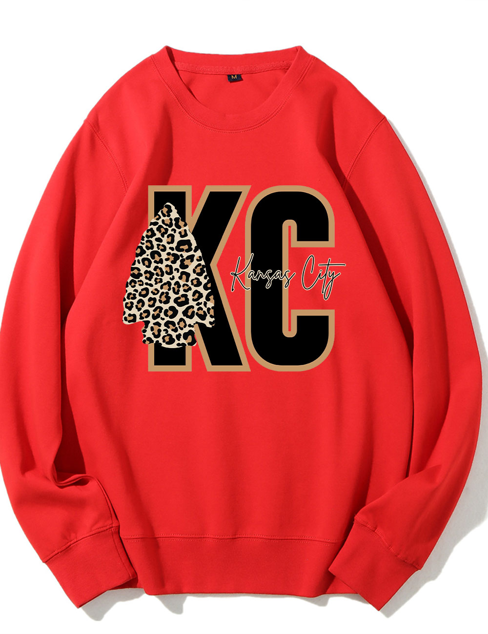 Leopard Kansas City Chiefs Football Sweatshirt