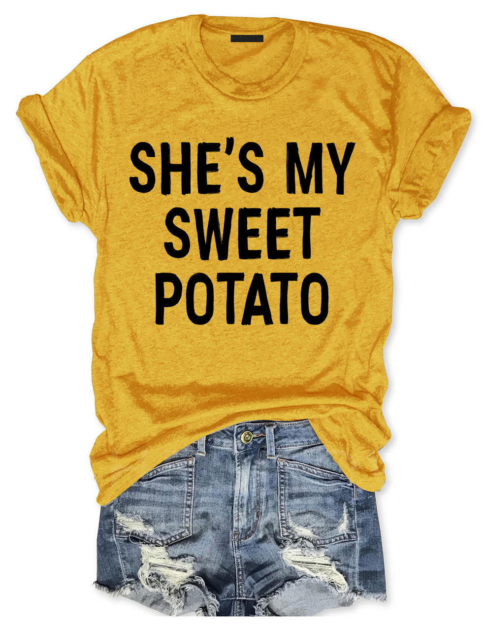 She's My Sweet Potato I Yam T-shirt