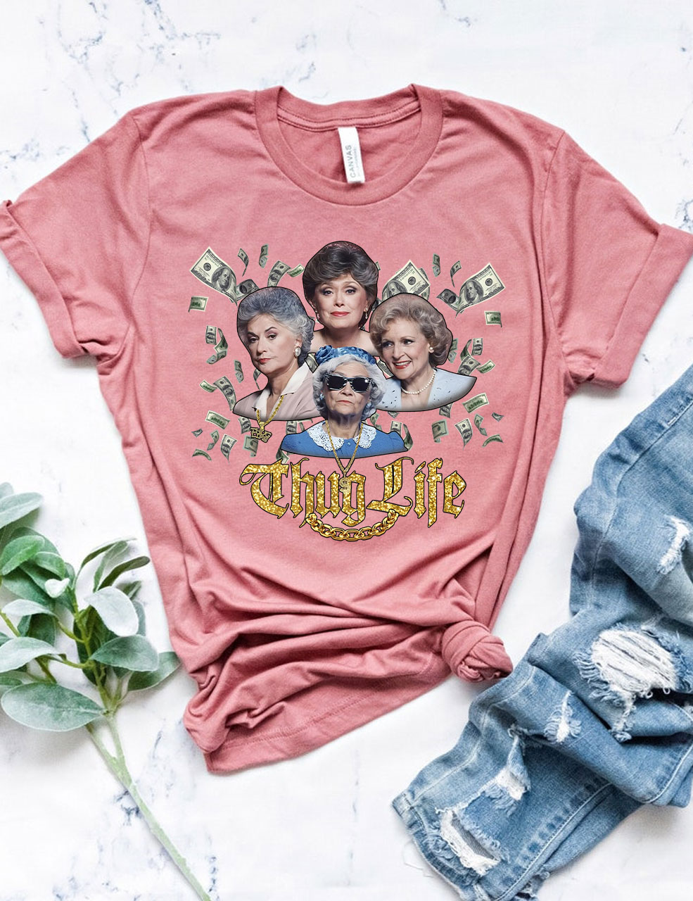 The Golden Girls Thug Life T-shirt
