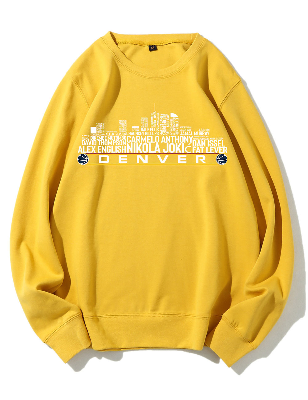 Denver Basketball Team All Time Sweatshirt