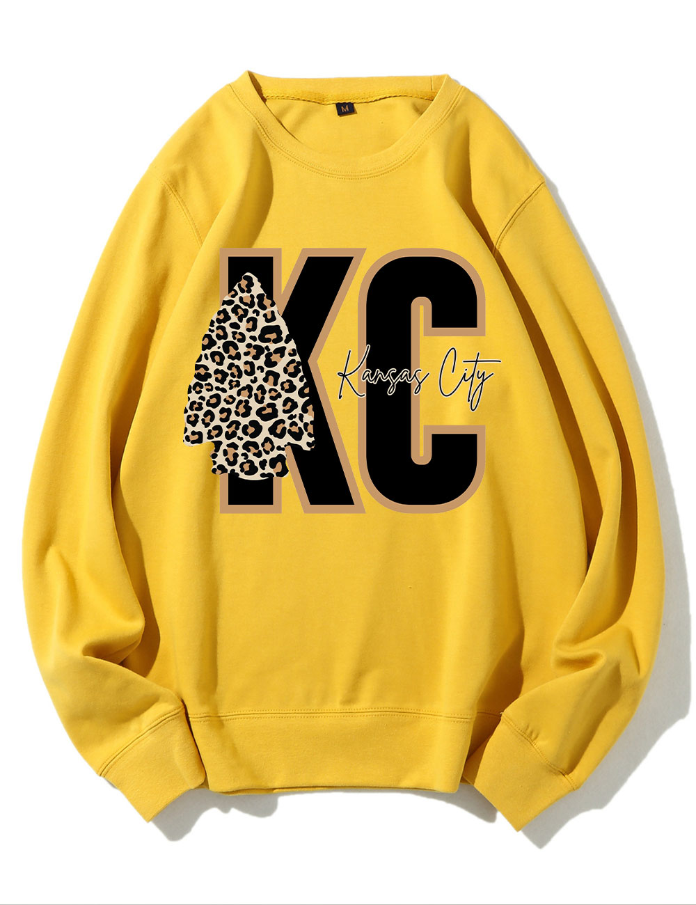 Leopard Kansas City Chiefs Football Sweatshirt