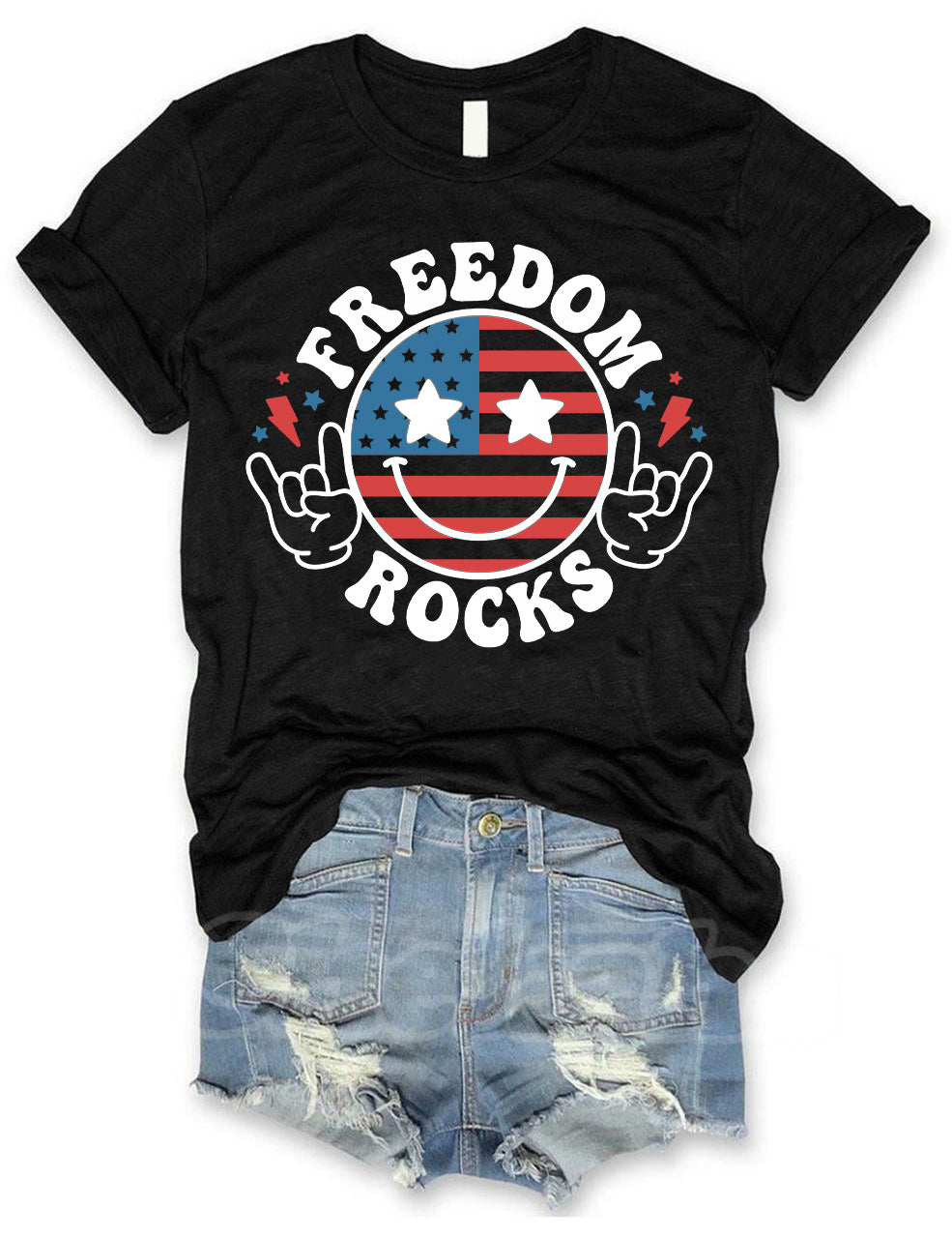 Freedom Rocks 4th of July  T-shirt