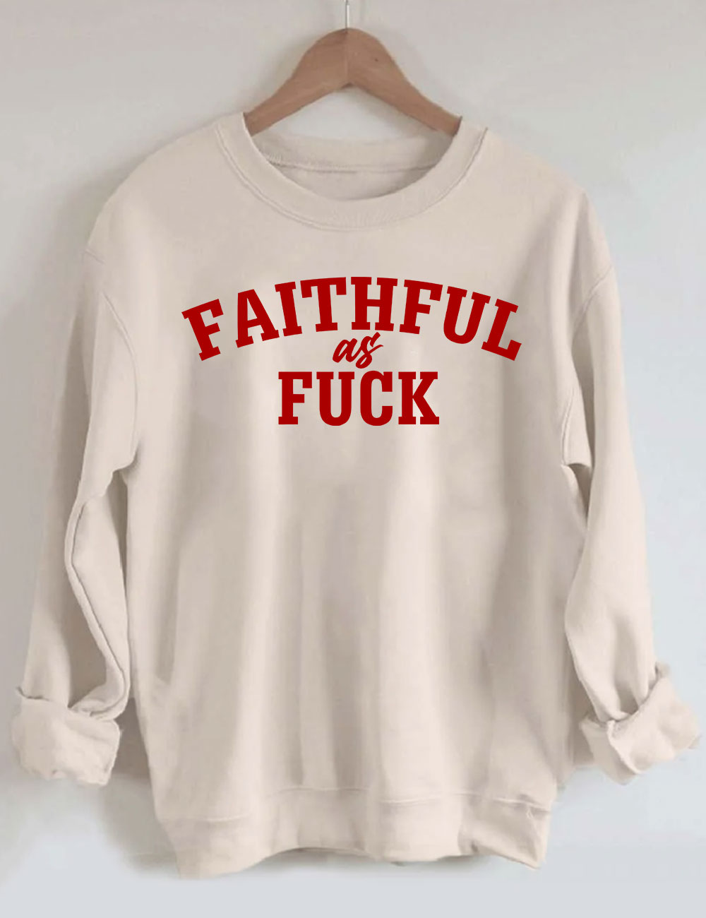 Faithful As F*CK Niner Gang Football Sweatshirt