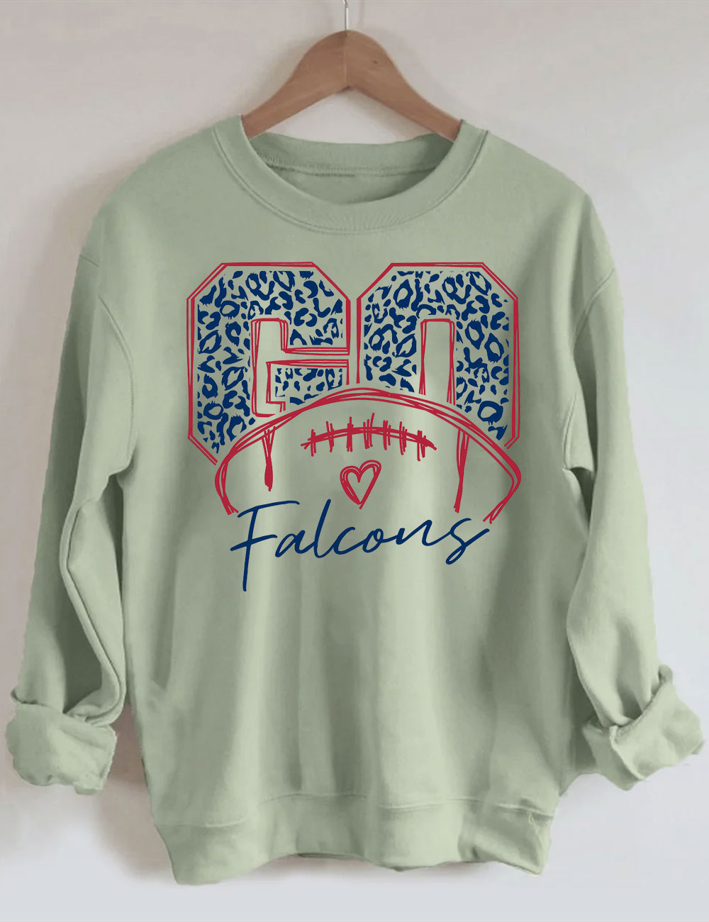 Go Falcons Football Sweatshirt