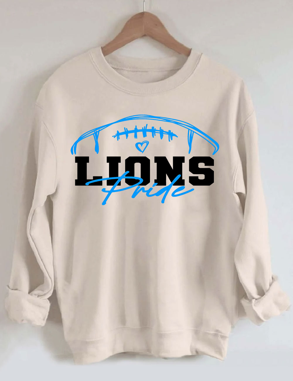 Vintage Detroit Football Sweatshirt