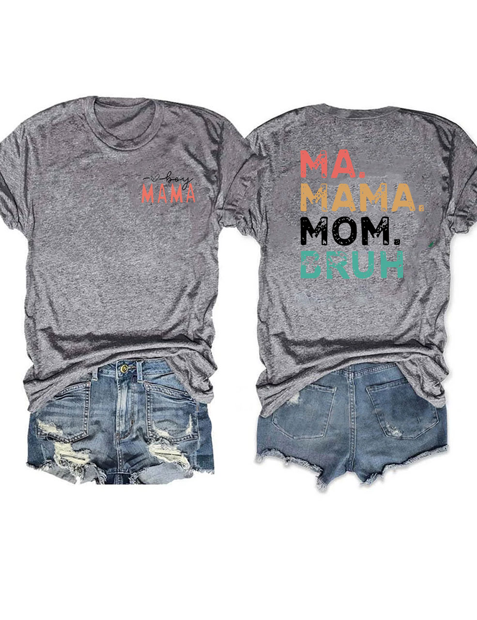 Mama Mommy Mom Bruh T-shirt