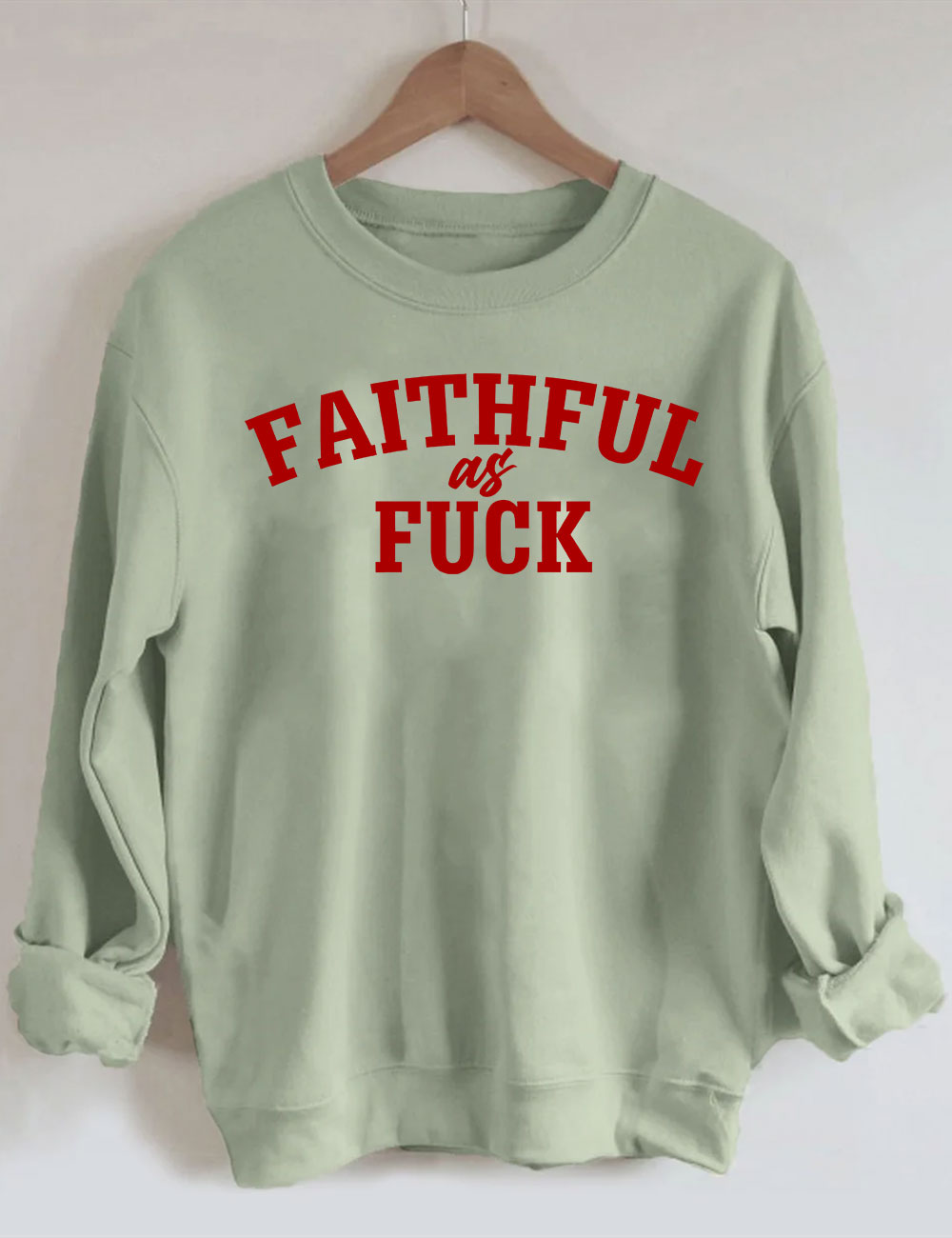 Faithful As F*CK Niner Gang Football Sweatshirt