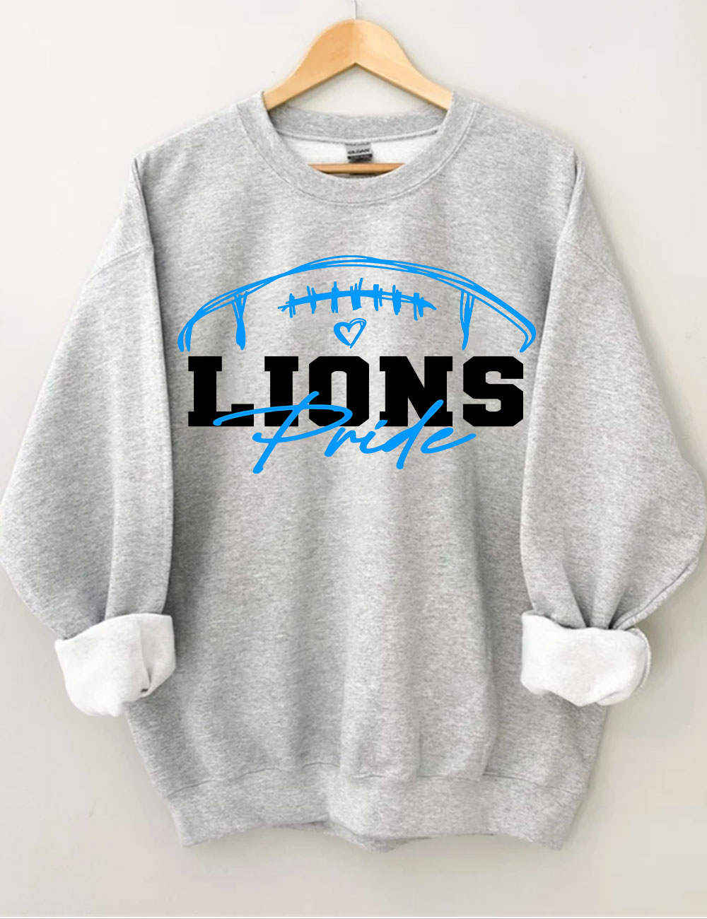 Vintage Detroit Football Sweatshirt