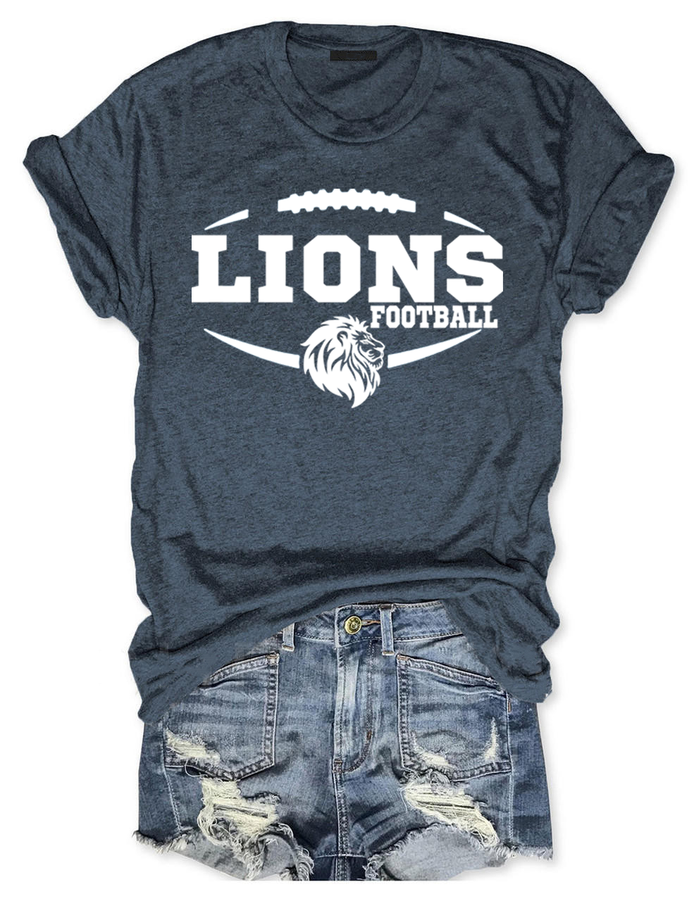 Lions logo  Football T-Shirt