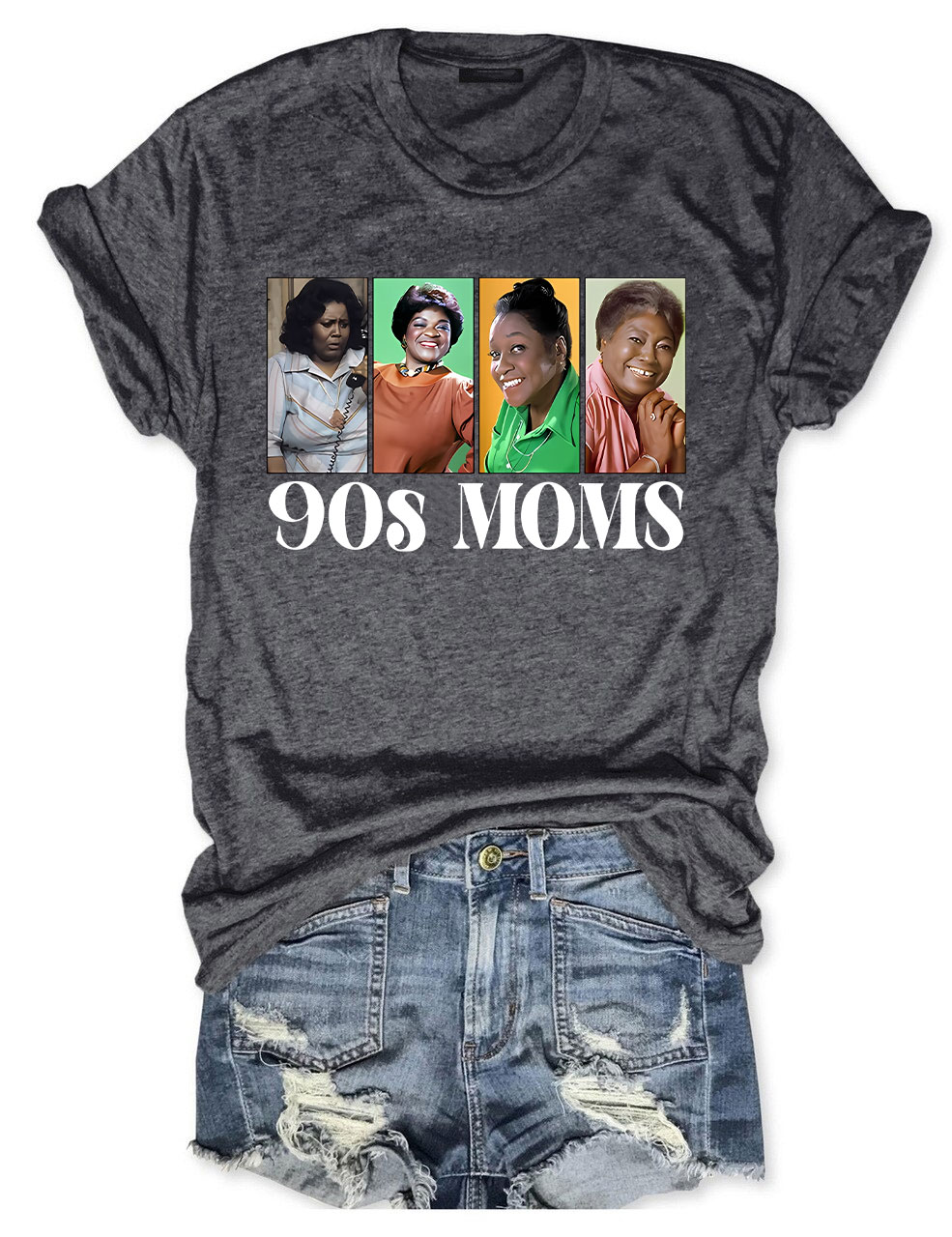 Retro 90��s Mom Vibes T-shirt