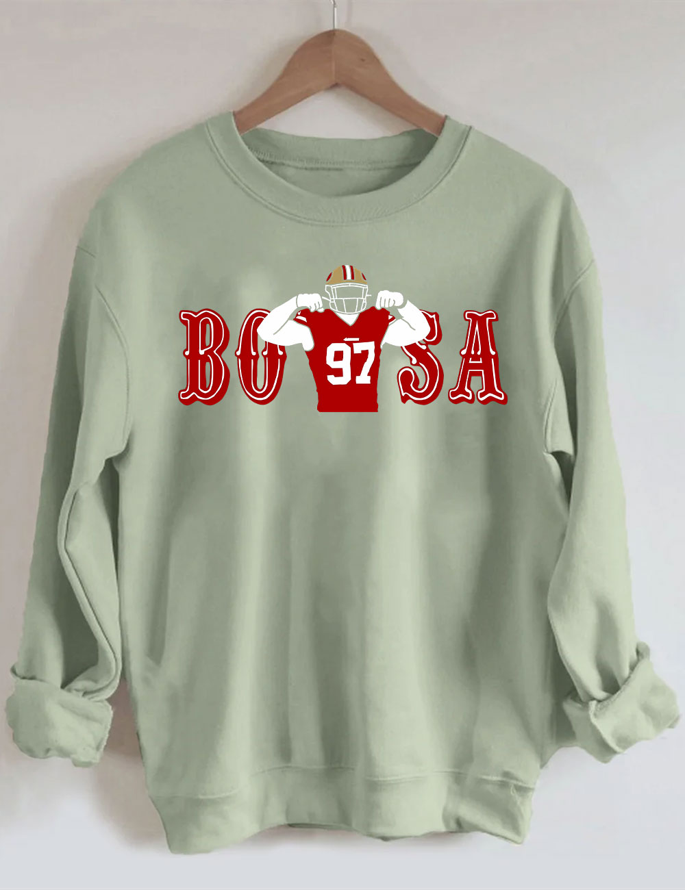 BOSA 97 Niners San Francisco Football Sweatshirt
