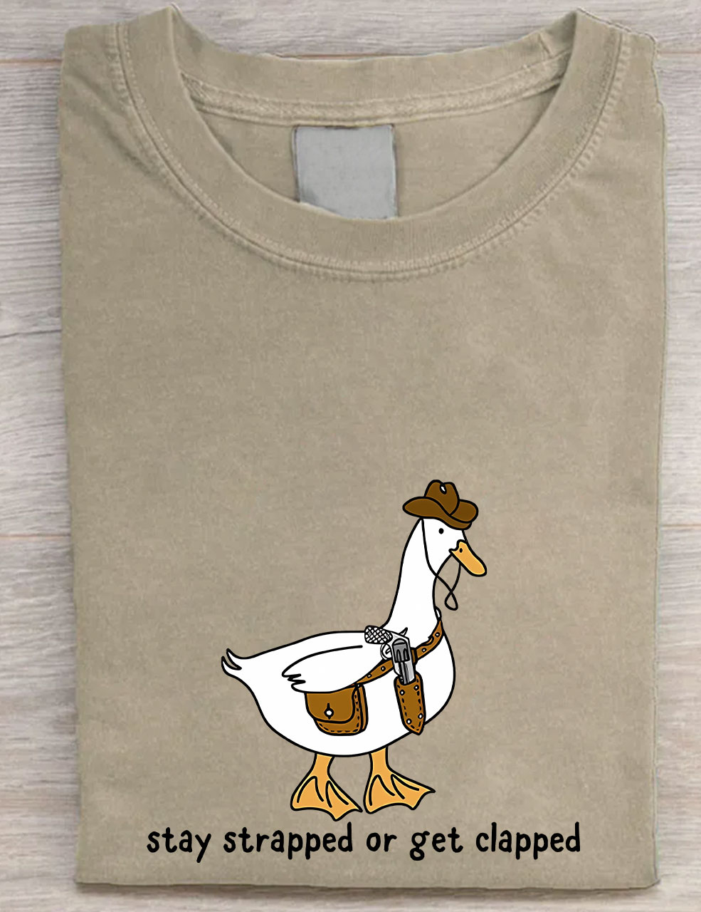 Stay Strapped or Get Clapped T-shirt