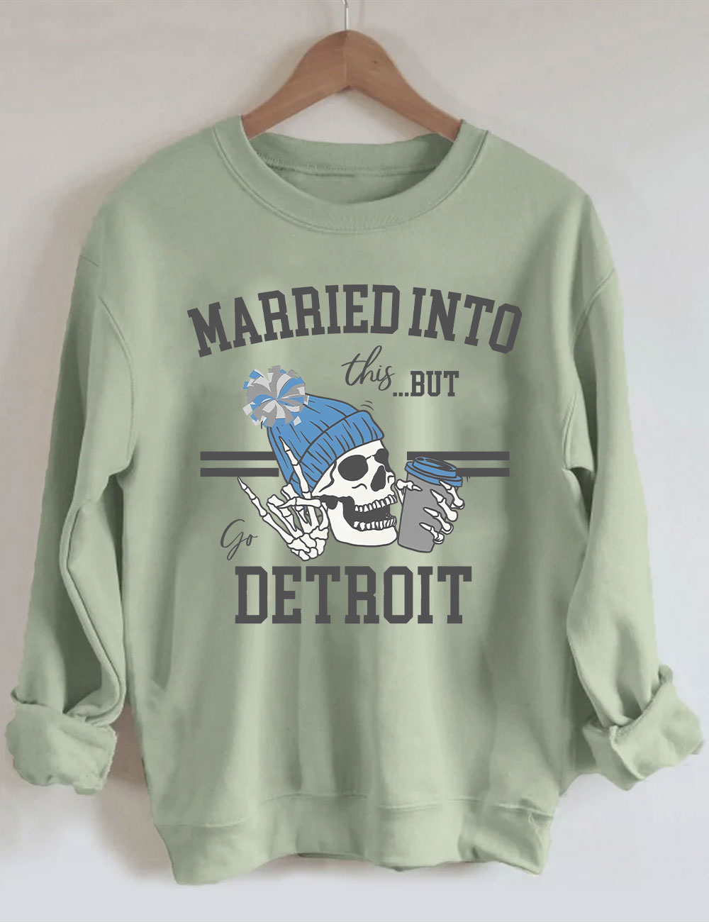 Married Into This Detroit Football Sweatshirt