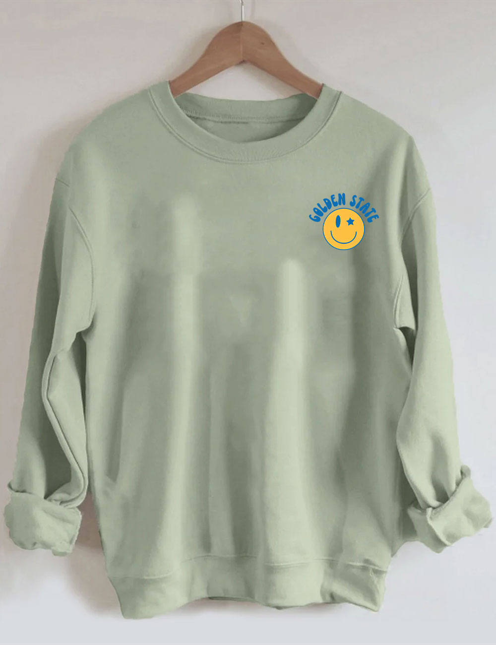 Retro Golden State Basketball Players Sweatshirt