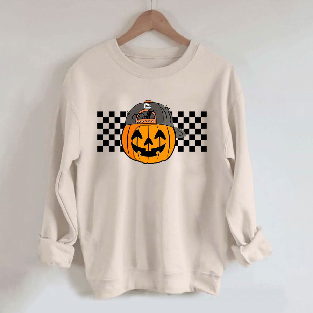 Pumpkin Dude Toddler Funny Sweatshirt