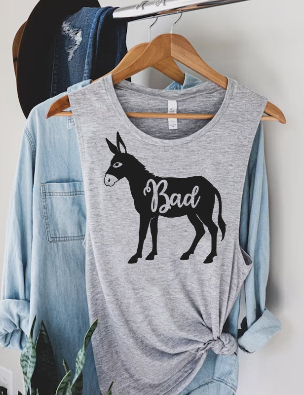 Ass Custom Text Tank Top