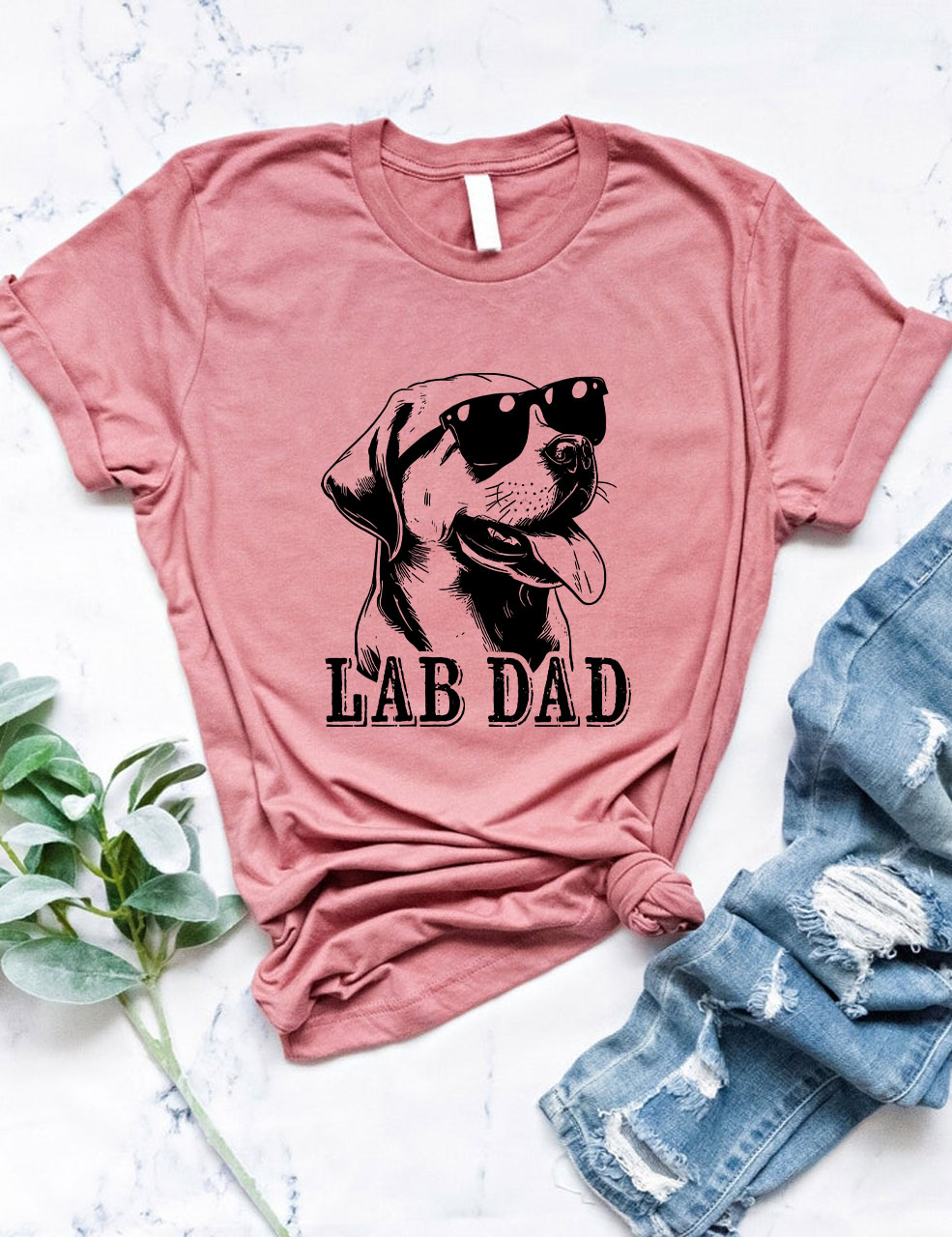 Labrador Dad Funny T-shirt