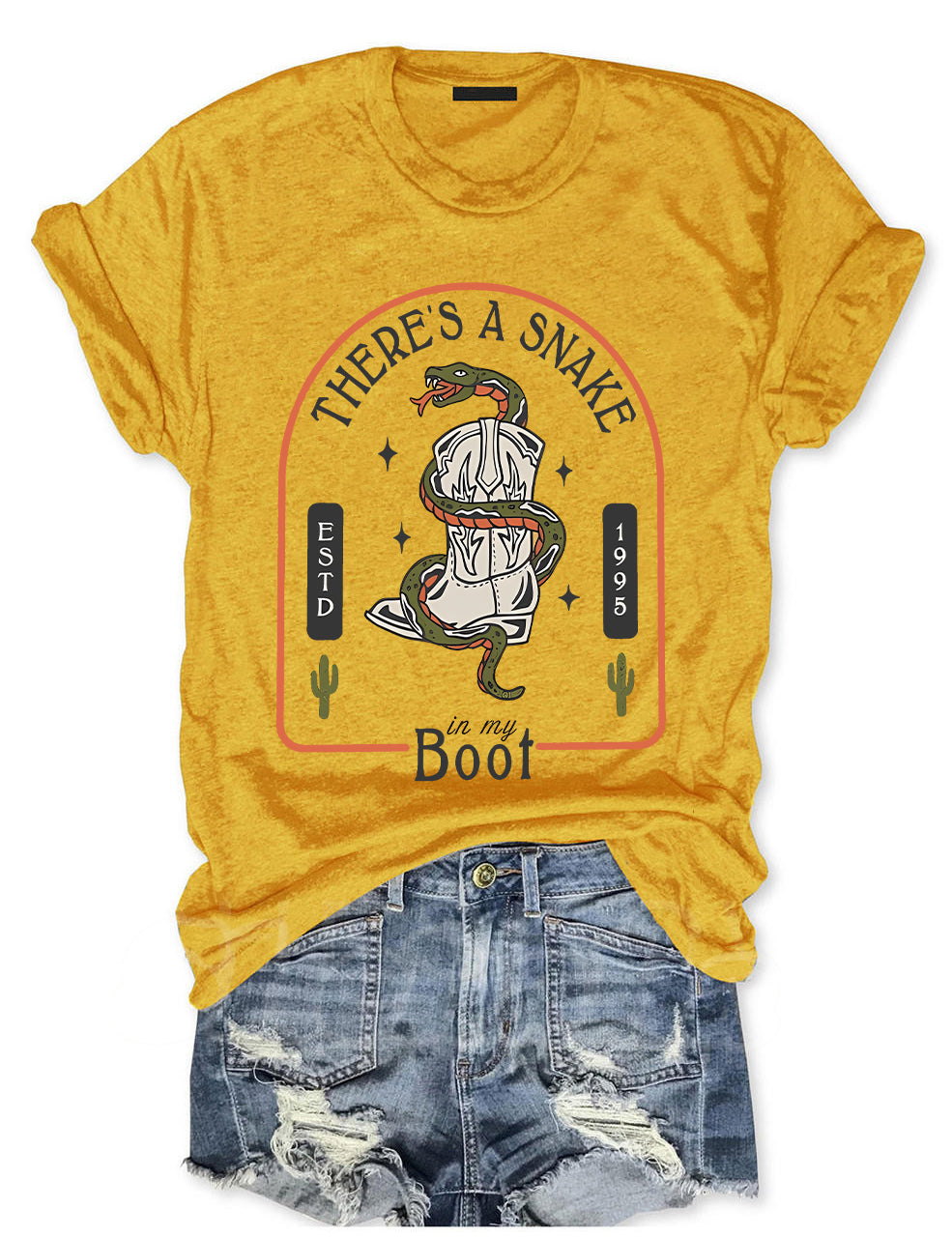There's A Snake In My Boot T-shirt