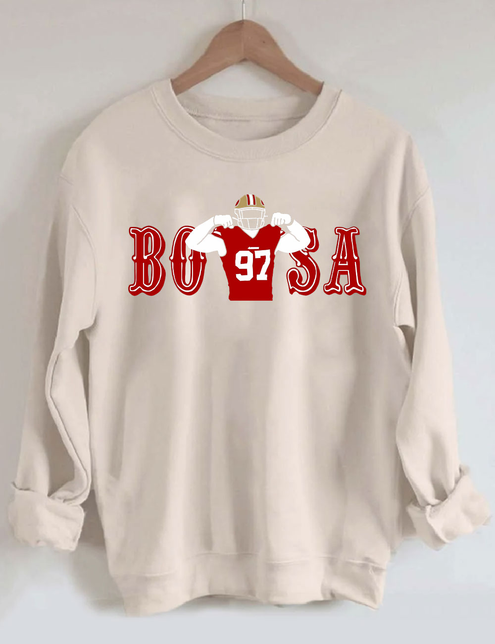 BOSA 97 Niners San Francisco Football Sweatshirt