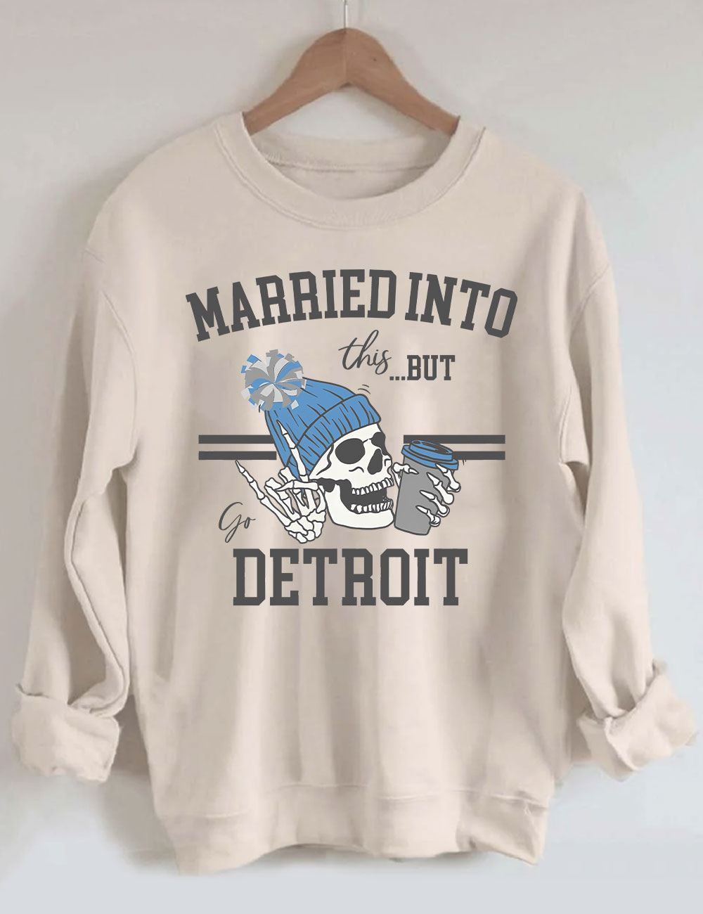 Married Into This Detroit Football Sweatshirt