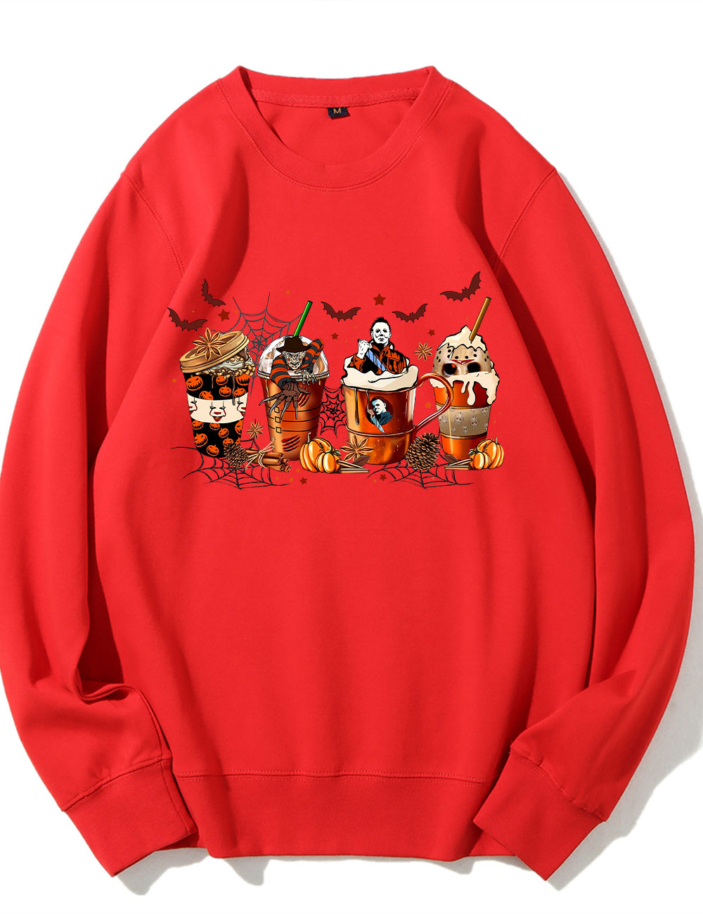 Skeleton Coffee Cups Sweatshirt