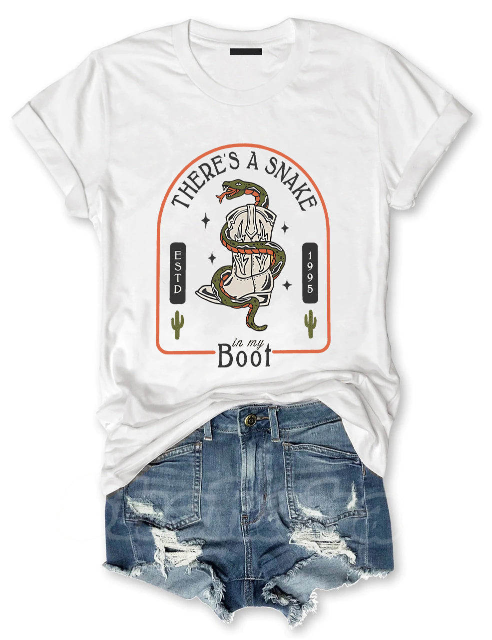 There's A Snake In My Boot T-shirt