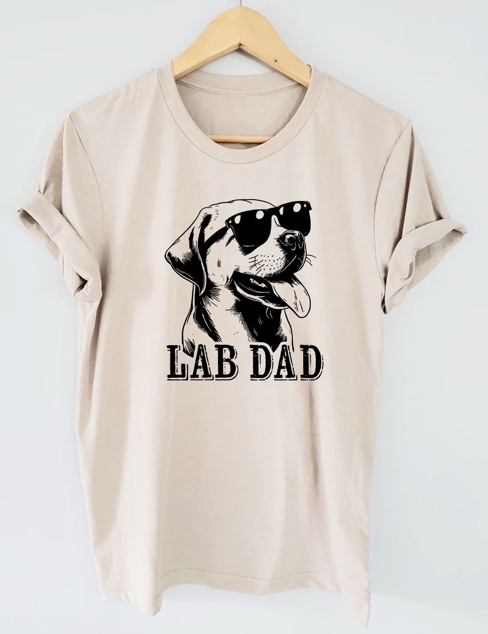 Labrador Dad Funny T-shirt