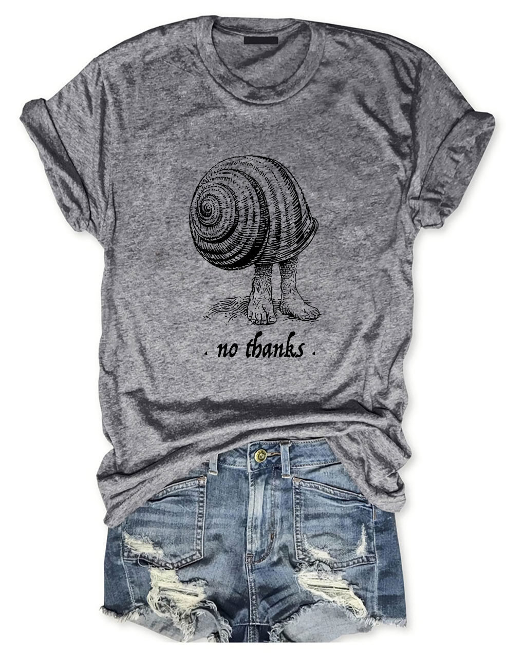 No Thanks Funny T-Shirt