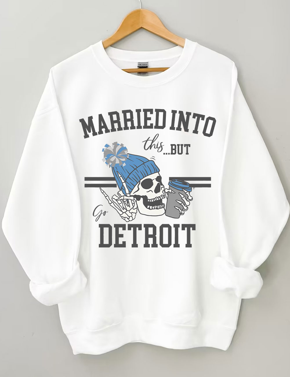 Married Into This Detroit Football Sweatshirt