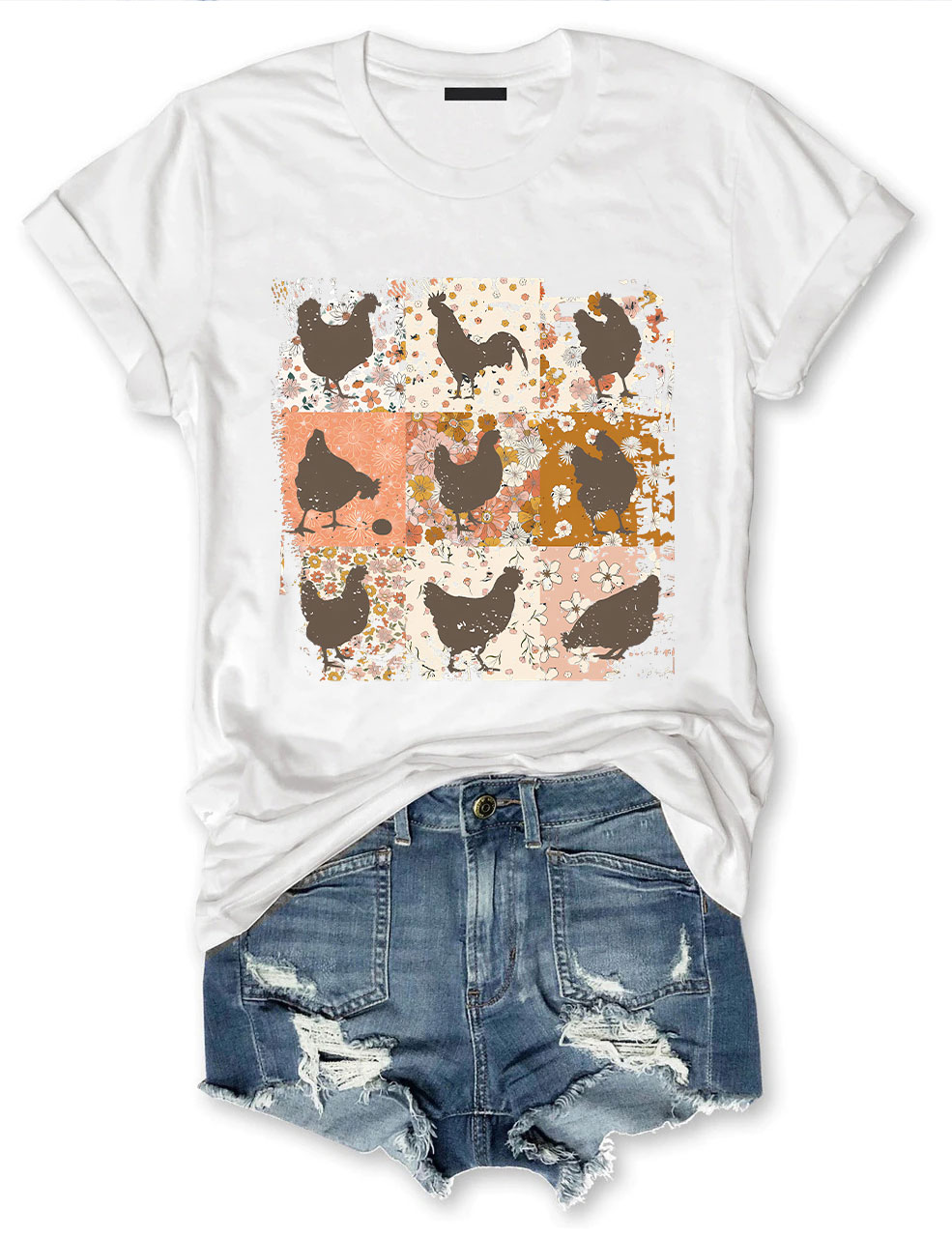 Boho Chickens T-Shirt