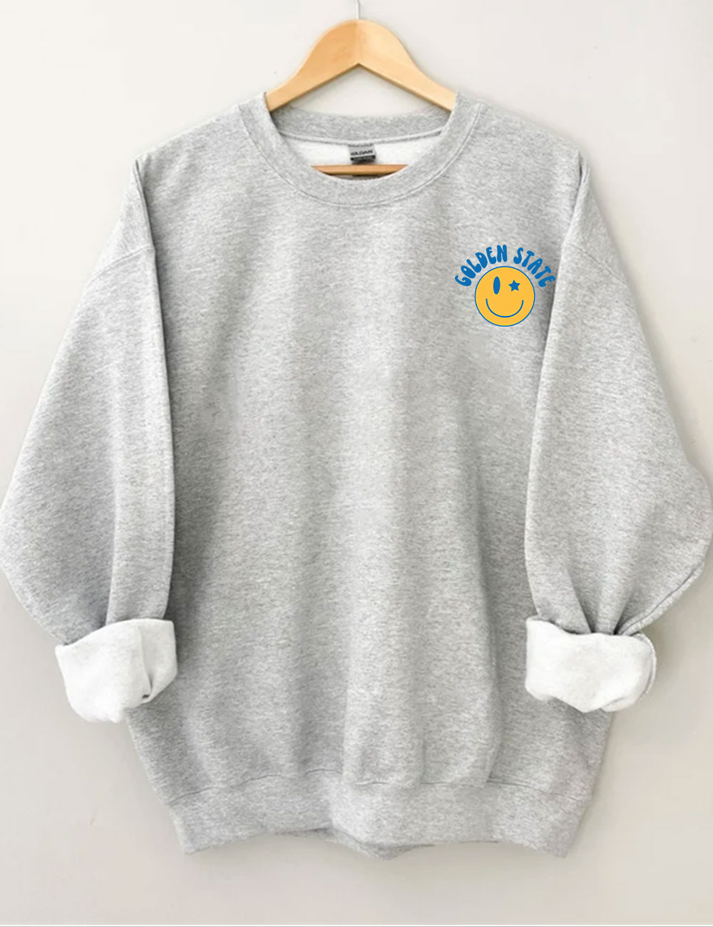 Retro Golden State Basketball Players Sweatshirt