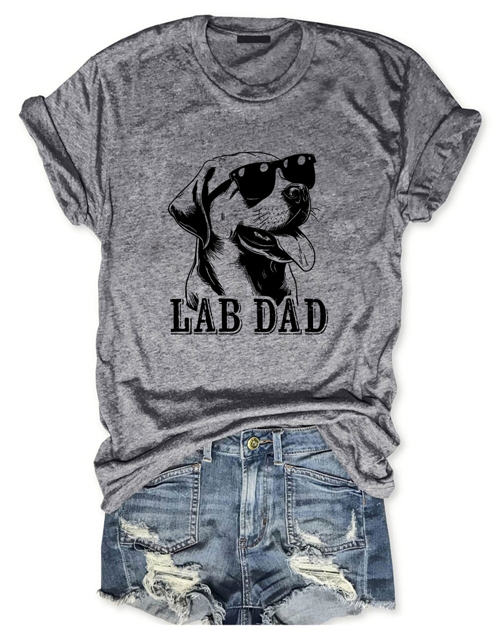Labrador Dad Funny T-shirt