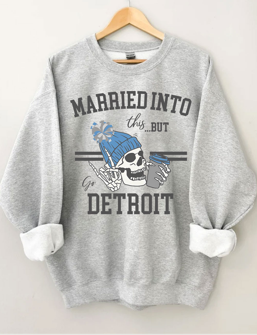 Married Into This Detroit Football Sweatshirt