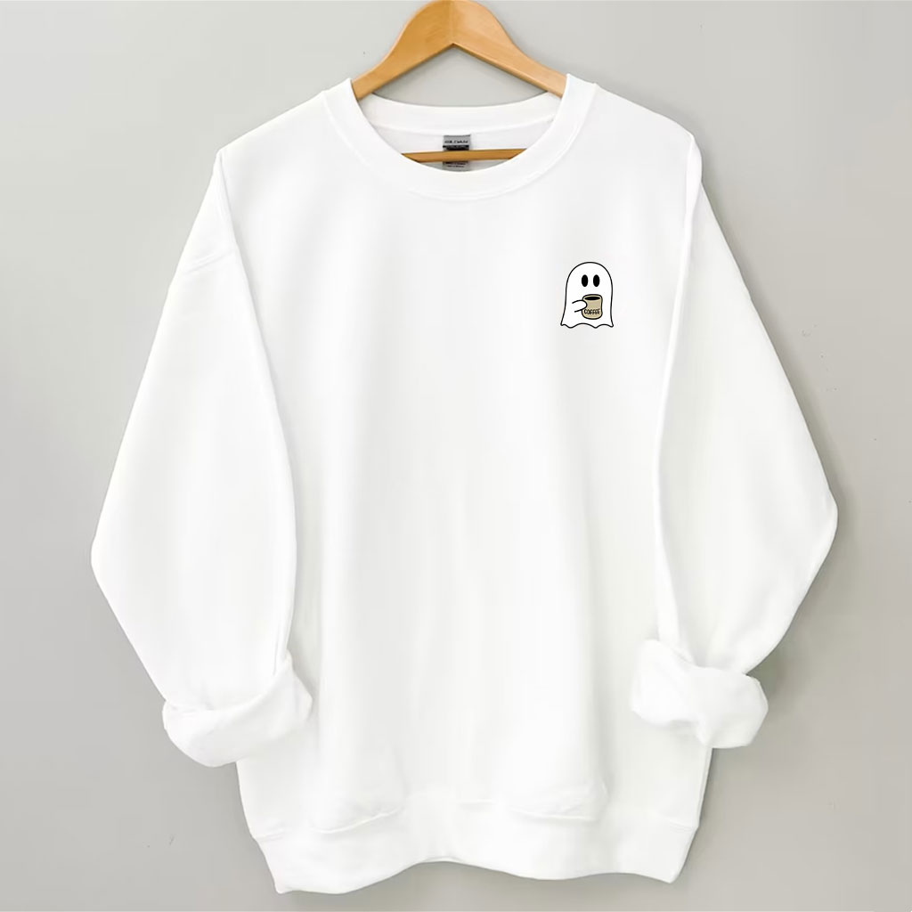 Cute Spooky Coffee Sweatshirt