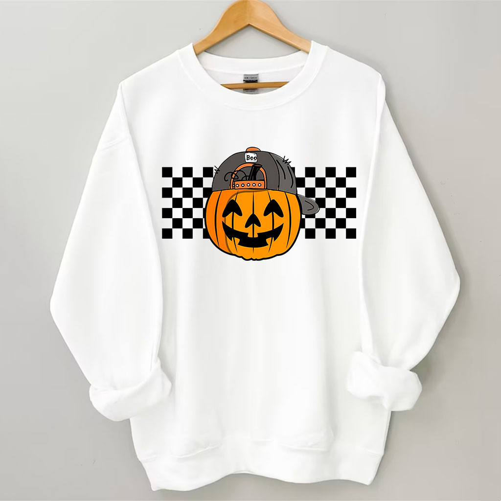 Pumpkin Dude Toddler Funny Sweatshirt