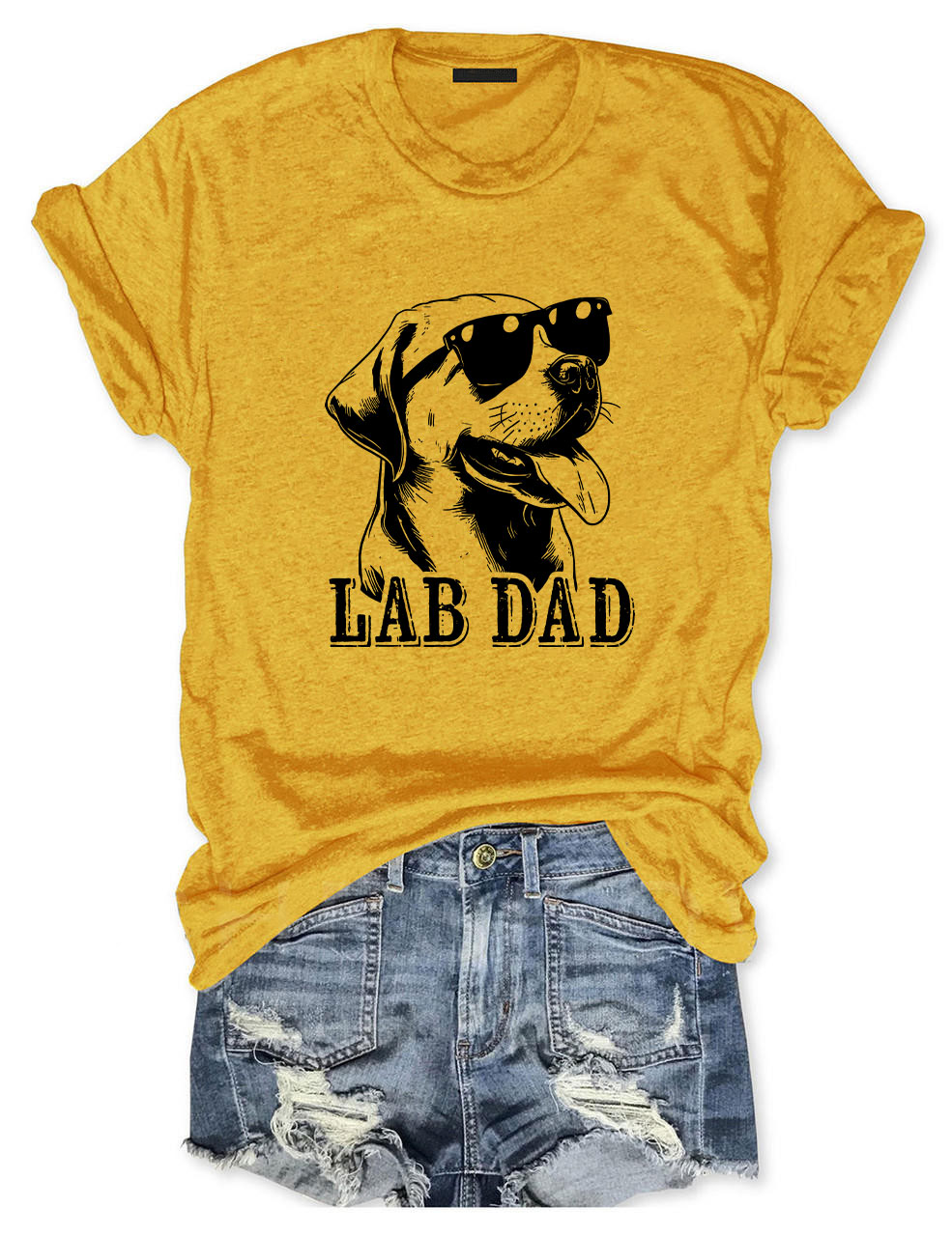Labrador Dad Funny T-shirt