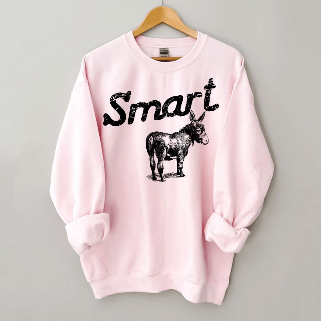 Smart Ass Donkey Sweatshirt