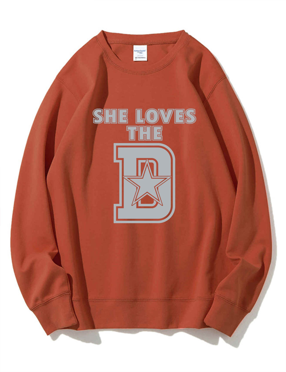 She Loves The D Dallas Football Sweatshirt