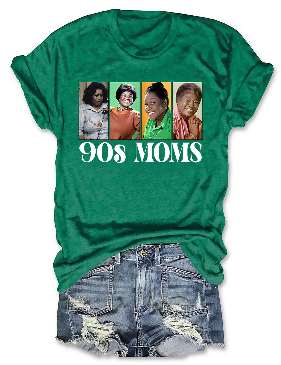 Retro 90��s Mom Vibes T-shirt