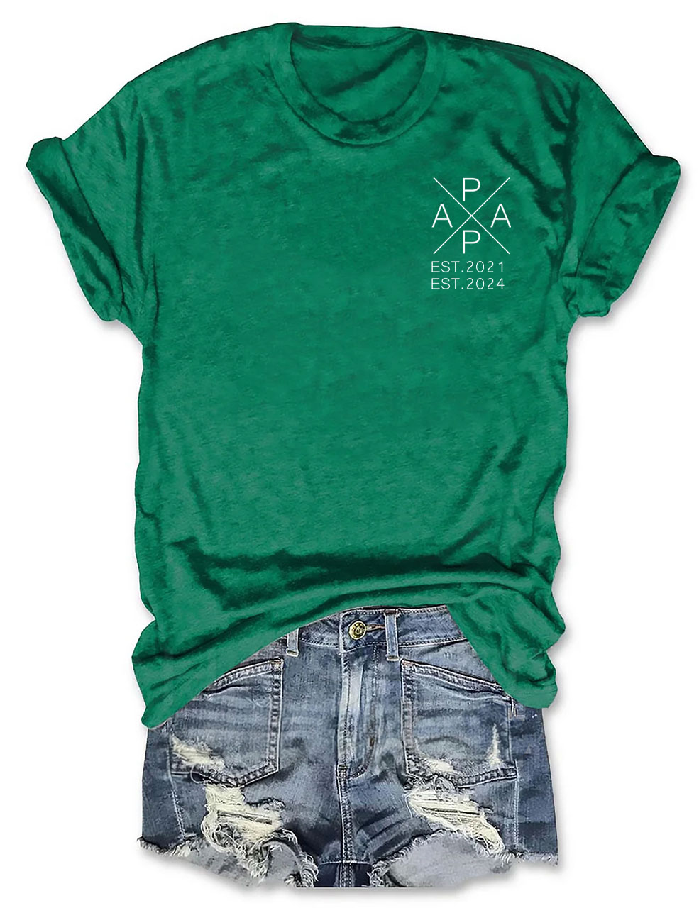 Custom The Year Of Birth Dad's Edition T-shirt